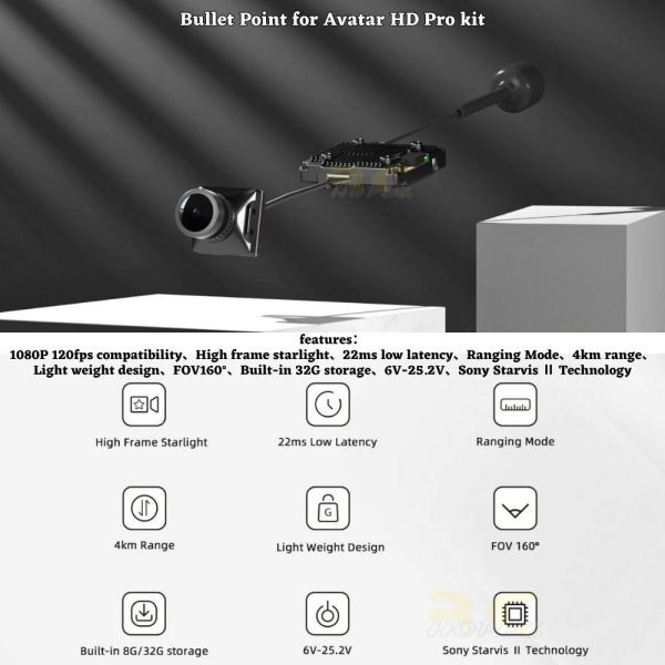 ef6e4afb295021d1c322e9edd6776805.jpeg Caddx Walksnail Avatar HD Pro Camera / VTX V2 Kit 32G with Gyroflow WN-Avatar Pro