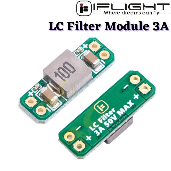 1 PC iFlight LC Filter Module 3A 5-30V Built-in Reverse Polarity Protection for FPV RC Aircraft MX2944