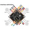 GEPRC GEP F722-45A F7 AIO V2 45A BL_S 2-6S 4in1 Brushless ESC (25.5×25.5) for Cinelog35 FPV Racing Drone GEP-F722-45