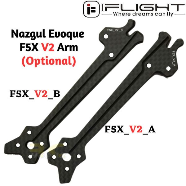 1pc iFlight Nazgul Evoque F5X V2 Frame Kit Spare Part 6mm Arm MXF5XV2-Arm