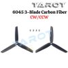 1f1fcd892ba24fd6bb273aff127baa89.jpeg Tarot 6045 3-Blade Carbon Fiber CW/CCW (1 Pair) TL300E9