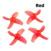 Happymodel Mobula7 40mm 4-Blade Propeller 1.0mm shaft (2cw 2ccw) 2 pairs XJ253N