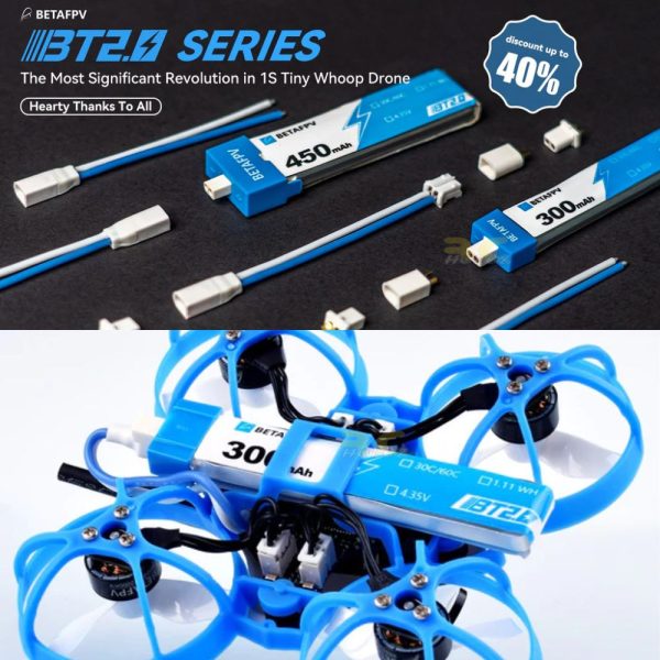 BETAFPV 1S Whoop Cable Pigtail (BT2.0) BT-2.0 Pigtail