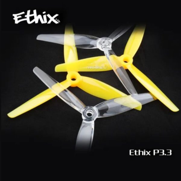 HQProp Ethix P3.3 Mango Lassi (2CW+2CCW) 5mm Hole 3-blade Propeller (2 pairs/4pcs)  HQEP3.3