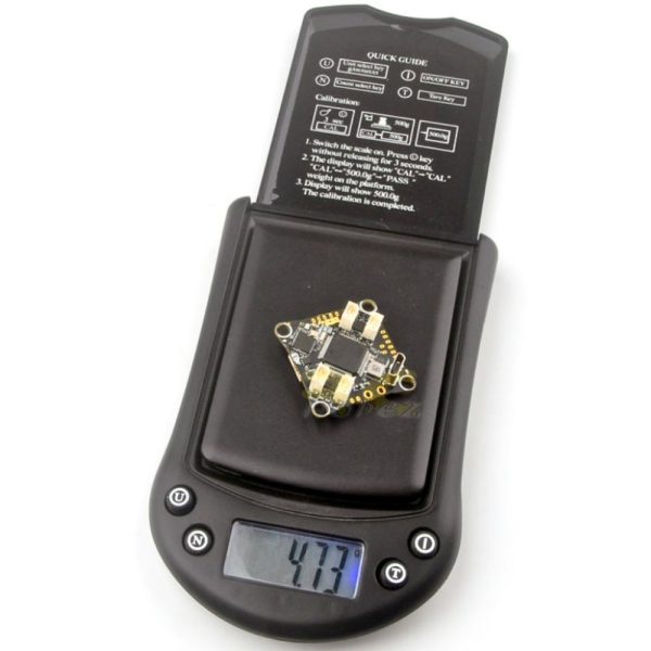 Happymodel CrazyF405HD ELRS 1-2S AIO FC (25.5×25.5mm) built-in UART ELRS Receiver and 12A ESC for FPV drone HP-CrazyF405