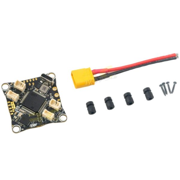 Happymodel CrazyF405HD ELRS 1-2S AIO FC (25.5×25.5mm) built-in UART ELRS Receiver and 12A ESC for FPV drone HP-CrazyF405