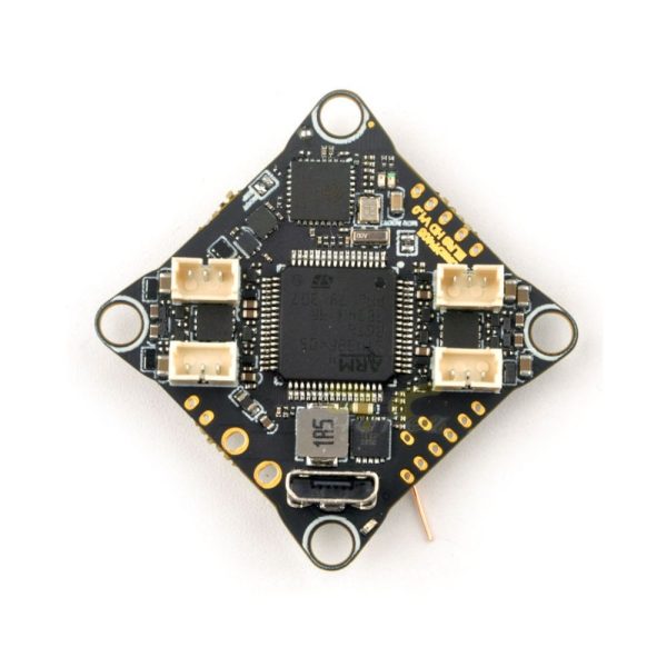 Happymodel CrazyF405HD ELRS 1-2S AIO FC (25.5×25.5mm) built-in UART ELRS Receiver and 12A ESC for FPV drone HP-CrazyF405