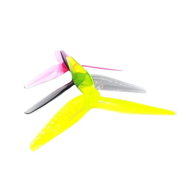 c9abd860f2eab7e537463fa0401649c3.jpeg HQProp PizzaCutters 5037 5mm Hole (2CW+2CCW) 3-blade Propeller (2pair/4pcs) HQ5037