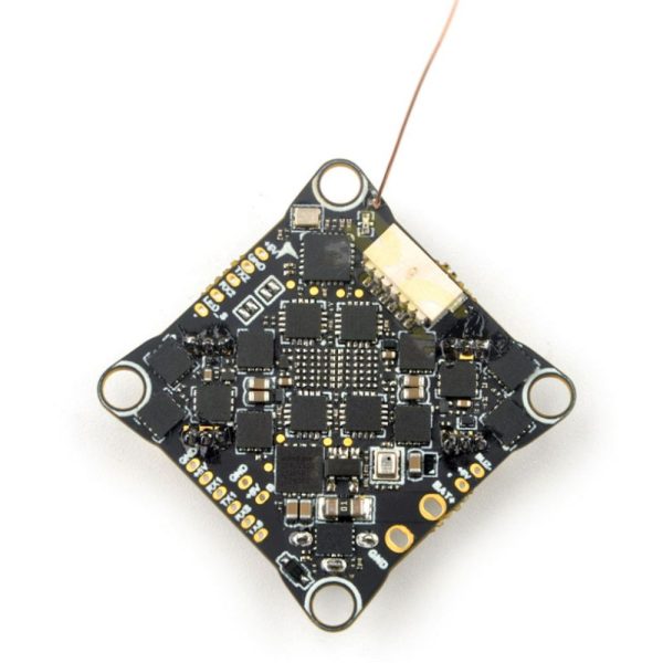Happymodel CrazyF405HD ELRS 1-2S AIO FC (25.5×25.5mm) built-in UART ELRS Receiver and 12A ESC for FPV drone HP-CrazyF405
