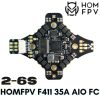 HOMFPV F411 35A 2-6S (20x20) Blheli_S AIO Flight Controller HOM-F411AIO