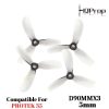 f6cd45ec4824b77f70d29d562ff6eb17.jpeg HQProp D90MMX3 5mm Hole Compatible For Protek35 (2CW+2CCW) 3-blade Propeller (2pair/4pcs) HQD903
