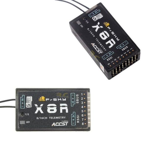 14431062a343d8f4bc92a674e3fa3822.jpeg Frsky X8R 8/16Ch S.BUS ACCST 2.4GHZ Telemetry Receiver W/Smart Port GZ-X8R