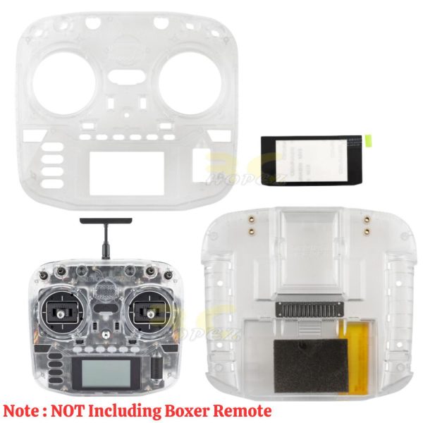 RadioMaster Boxer Shell Set - Transparent TX-BXR-0021
