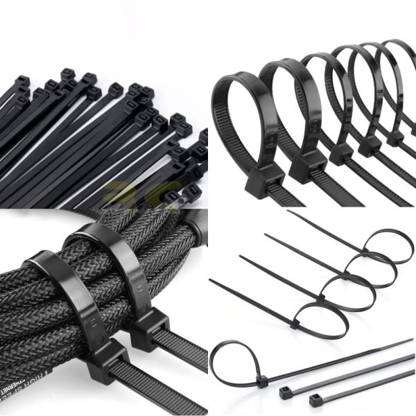 100Pcs/pkt Self-Locking Multi-Purpose Nylon Cable Tie 3.0mm x 80/100mm (Optional) CT-3.0mm