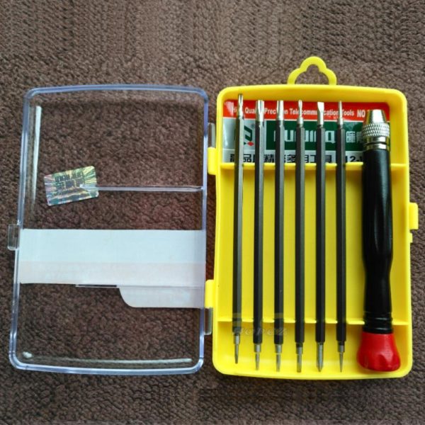 Precision Tool Kit 6 in1 Screwdriver Set Magnetic Tip 12-WPY Repair Mobile Phone Laptop Disassembly Tool BG-8911A