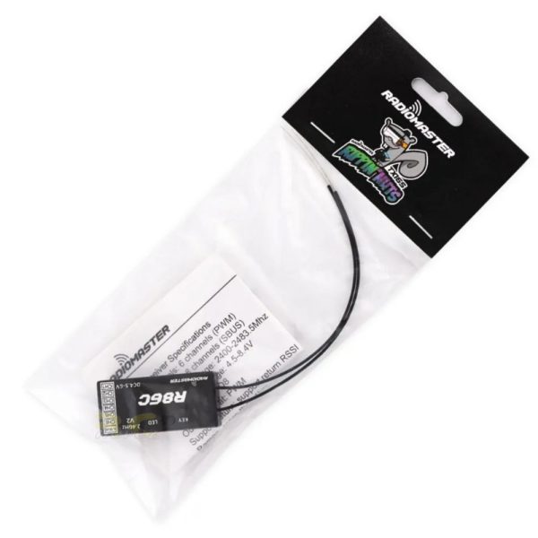 00c94a91555aae02031955c96ec07f7d.jpeg RadioMaster R86C V2 6ch Frsky D8/D16 and Futaba SFHSS Compatible PWM / Sbus Receiver for RC Drone TX-R86C V2