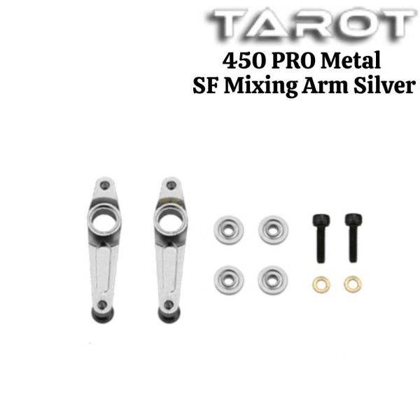 Tarot 450 PRO Metal SF Mixing Arm Silver TL45025-02