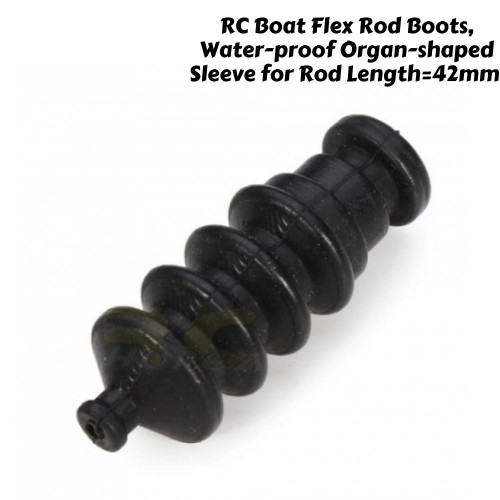 RC Boat Rubber Bellow Organ Waterproof Organ Sleeve Length=42mm 213B50