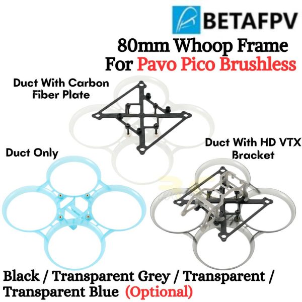 3c31cf4d0d26d81923a246de2e72ca87-1.jpeg BetaFPV 80mm Brushless Whoop Frame Kit For Pavo Pico BT-Duct