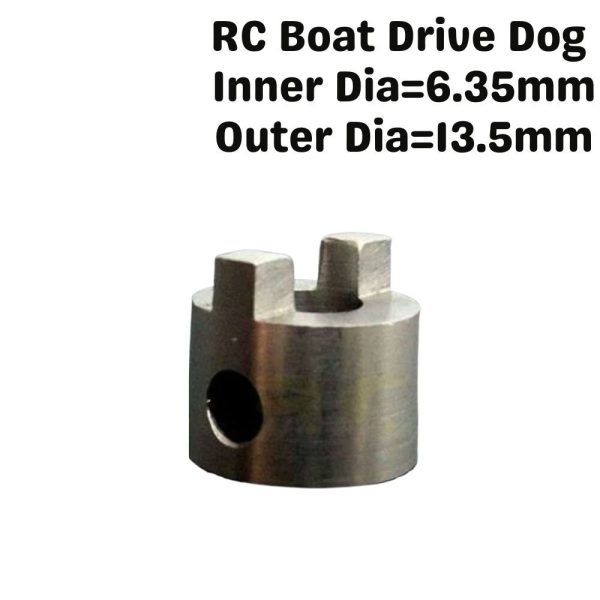 RC Boat Drive Dog Inner Dia=6.35mm Outer Dia=13.5mm 518B40