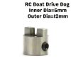 RC Boat Drive Dog Inner Dia=5mm Outer Dia=12mm 518B35
