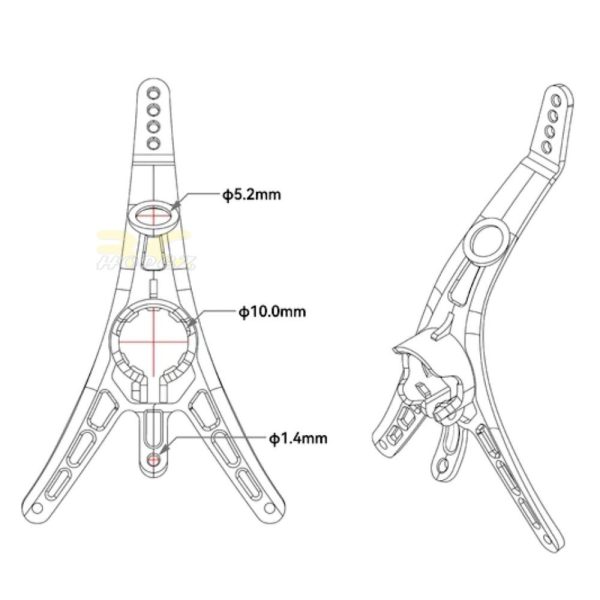 79d1e6622905dadbbd9aab3f40989c4e.jpeg BetaFPV Micro Air Canopy For Air65 Air75 Meteor65 Meteor75 Whoop 25°-50° Adjustable For Analog & HD Camera BT-Micro Air
