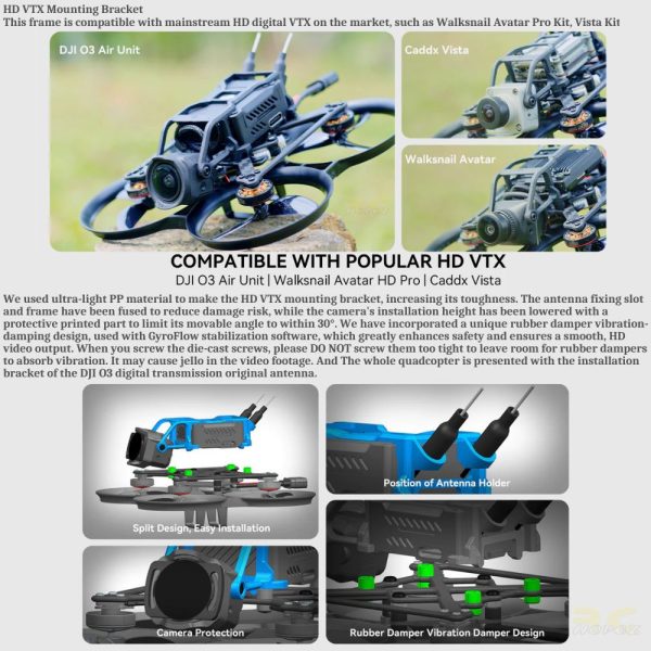 c1d20c882fcf49085df161d9878e0b02-1.jpeg BetaFPV 80mm Brushless Whoop Frame Kit For Pavo Pico BT-Duct