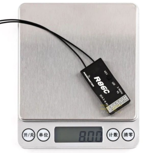 e4a946c50b68ddb288e0b8dc2682db81.jpeg RadioMaster R86C V2 6ch Frsky D8/D16 and Futaba SFHSS Compatible PWM / Sbus Receiver for RC Drone TX-R86C V2