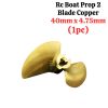 Rc Boat Prop 2 Blade Copper 40mm x 4.75mm (1pc) 440