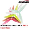 Gemfan Hurricane 51366-3 MCK ReV3 5Inch 5mm Hole 3-blade Propeller (2 pairs/4pcs) Gem51366-V3