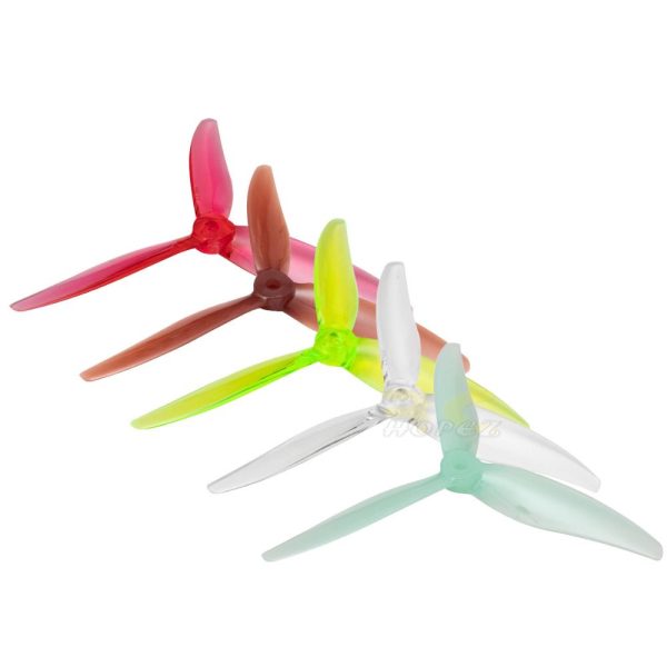 Gemfan Hurricane 51366-3 MCK ReV3 5Inch 5mm Hole 3-blade Propeller (2 pairs/4pcs) Gem51366-V3