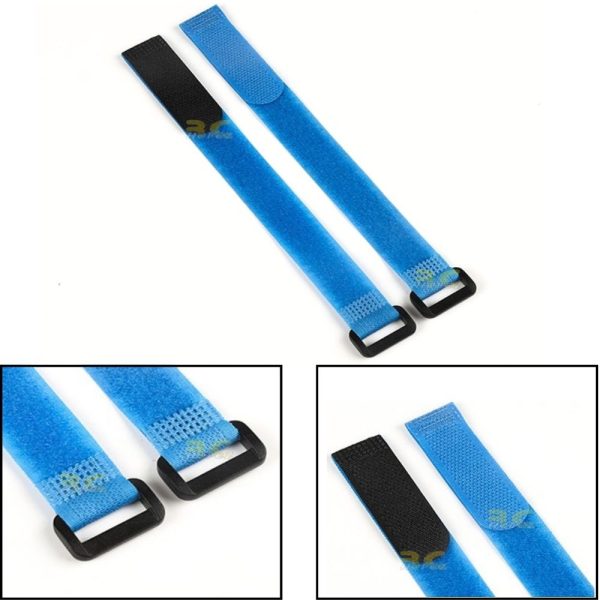 2pcs 30cm x 2cm Battery Strap F099N