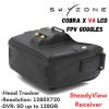 Skyzone  Cobra X V4 5.8GHz 48CH 1280X720 LCD SteadyView Receiver FPV Goggles With Head Tracker DVR CobraX-V4