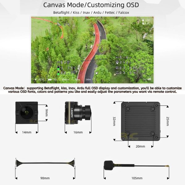 bf4977256101690a85a822de96f71b85.jpeg Caddx Walksnail Avatar HD Nano Camera V3/ Mini VTX V3 Kit 3.1V-13V WN-Avatar V3