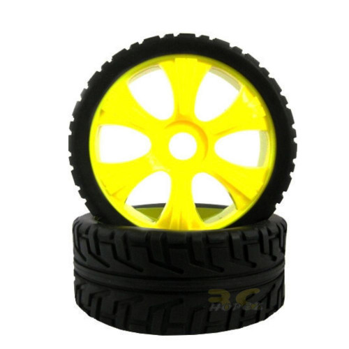 06719289d54a5f37f42d9922d212b9a3.jpeg 4PCS Tires & Wheel Rim For HSP 1: 8 Off-Road Buggy RC Car 17mm Hub GF-18039