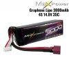 4717462a58421328b5a17d7462327088.jpeg Maxpower Graphene Lipo 14.8V 3000mAh 35C 4S Lipo Battery with Dean Plug MP3035-4G