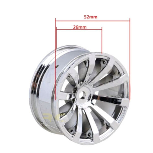 52f90676fe9c32c734bda185056ab24d.jpeg 4pcs Plastic Wheel Rim Offset 6mm For RC 1:10 On-Road Car (Silver) HUB-010-a