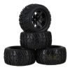 4PCS Tires & Wheel Rim Â For HSP 1:10 Monster Truck RC Car 12mm Hub GF-8005