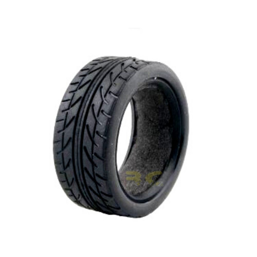 4 Pcs RC Racing Speed Soft Rubber Tires Fit for HSP HPI 1:10 On-Road Car Tire-005-b