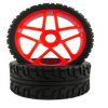 b70fdc6028ce95b14b7c6b52168212e0.jpeg 4PCS Tires & Wheel Rim For HSP 1: 8 Off-Road Buggy RC Car 17mm Hub GF-18091