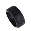 4 Pcs RC Drift Tires Racing Speed Hard Tyre for 1:10 On-Road Car (Black) Tire-002-a