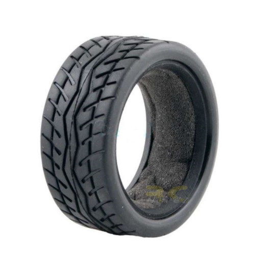 cc9e8373933bccc360ed81560f4ba7a4.jpeg 4 Pcs RC Racing Speed Soft Rubber Tires Fit for HSP HPI 1:10 On-Road Car Tire-005-d