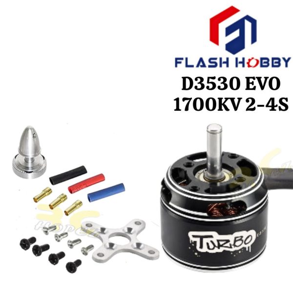 d1e082d140fa746883c97eccb0cbfd19.jpeg Flash Hobby D3530EVO 1700KV 2-4S Brushless Motor D3530-17