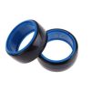 4 Pcs RC Drift Tires Racing Speed Hard Tyre for 1:10 On-Road Car (Blue) Tire-011-b