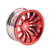 4pcs Plastic Wheel Rim Offset 6mm For RC 1:10 On-Road Car (Red) HUB-016-b