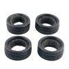 4 Pcs RC Racing Speed Soft Rubber Tires Fit for HSP HPI 1:10 On-Road Car Tire-005-c