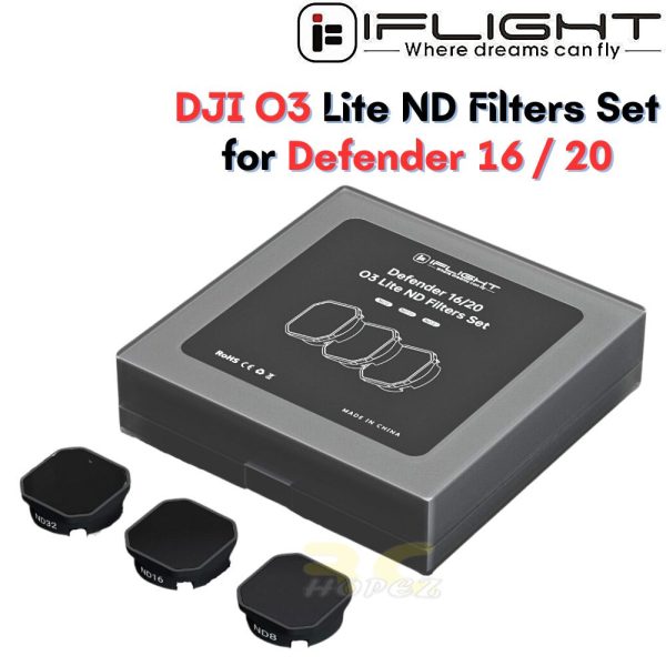 iFlight DJI O3 Lite ND Filters Set ND8 / ND16 / ND32 for Defender 16 / 20  MX-O3 Lite