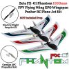 Pusher RC Plane Jet Kit Zeta FX-61 Phantom 1550mm FPV Flying Wing EPO Wingspan ZT005