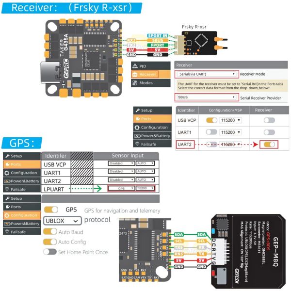 GEPRC TAKER G4 35A AIO 2-4S G4 FC 35A 4in1 ESC 25.5-26.5mm for Cinelog25 V2 FPV Racing Drone GEP-G4-35
