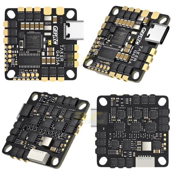 GEPRC TAKER G4 35A AIO 2-4S G4 FC 35A 4in1 ESC 25.5-26.5mm for Cinelog25 V2 FPV Racing Drone GEP-G4-35